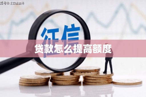 芒市贷款怎么提高额度