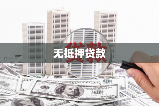 芒市无抵押贷款