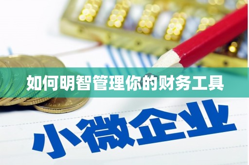 芒市如何明智管理你的财务工具