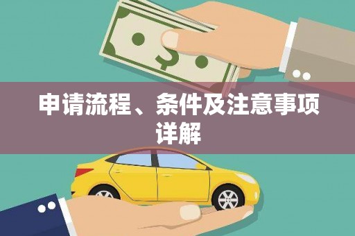 芒市申请流程、条件及注意事项详解
