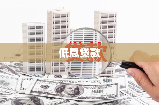 芒市低息贷款
