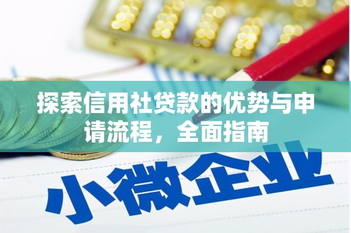 芒市探索信用社贷款的优势与申请流程，全面指南