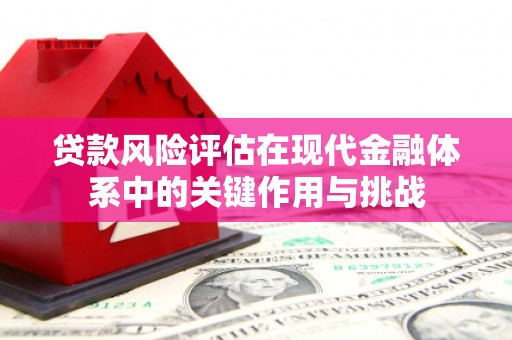 芒市贷款风险评估在现代金融体系中的关键作用与挑战