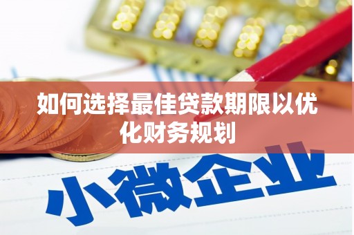 芒市如何选择最佳贷款期限以优化财务规划
