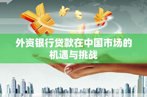 芒市外资银行贷款在中国市场的机遇与挑战
