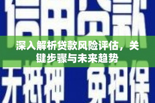 芒市深入解析贷款风险评估，关键步骤与未来趋势