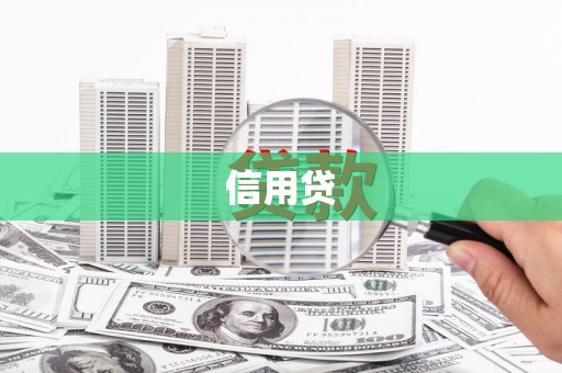 芒市信用贷