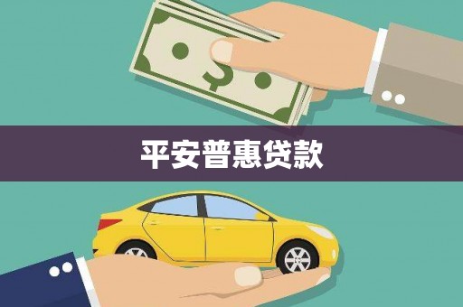 芒市平安普惠贷款