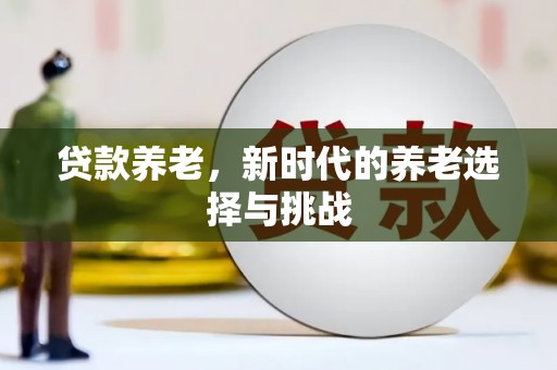 芒市贷款养老，新时代的养老选择与挑战