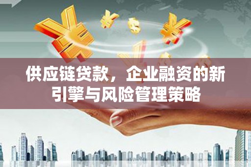 芒市供应链贷款，企业融资的新引擎与风险管理策略