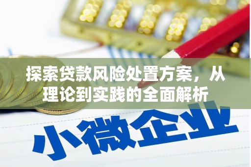 芒市探索贷款风险处置方案，从理论到实践的全面解析