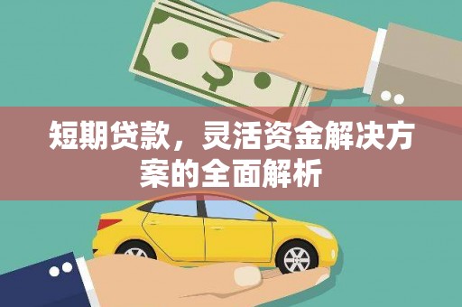 芒市短期贷款，灵活资金解决方案的全面解析