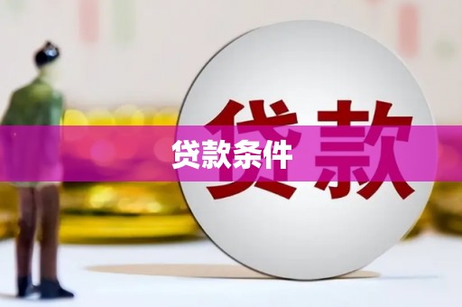 芒市贷款条件