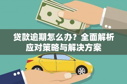 芒市贷款逾期怎么办？全面解析应对策略与解决方案