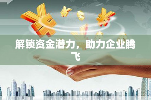 芒市解锁资金潜力，助力企业腾飞