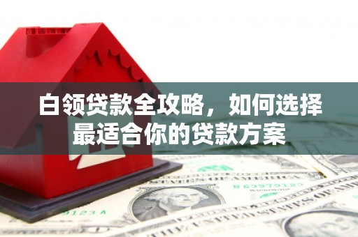 芒市白领贷款全攻略，如何选择最适合你的贷款方案